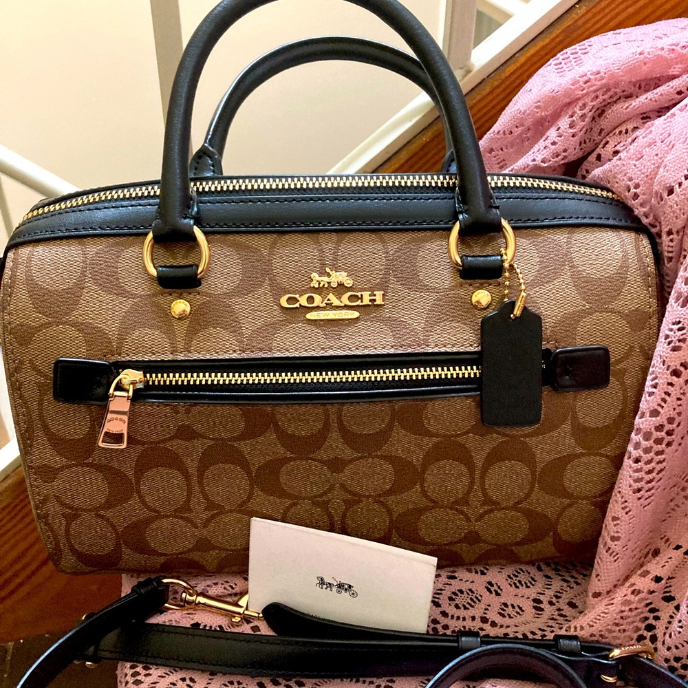 Coach Rowan satchel NWOT